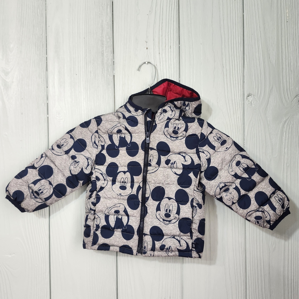 GAP Disney Toddler Jacket - Red and Navy